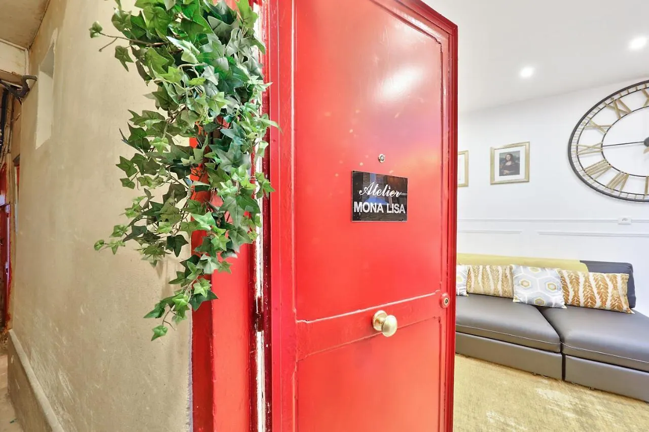 Apartament 38 Atelier Mona Lisa Paryż